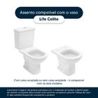 Tampa De Vaso Acrilico Transparente Life Para Bacia Celite 6l