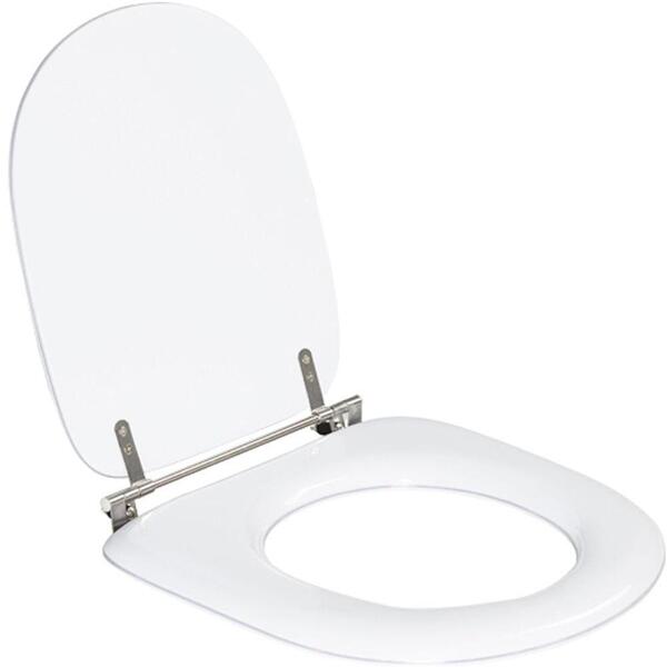 Tampa De Vaso Almofadada Calypso Branco Para Bacia Incepa