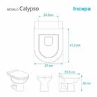 Tampa De Vaso Almofadada Calypso Branco Para Bacia Incepa
