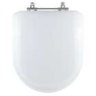 Tampa De Vaso Almofadada Duna Branco Para Bacia Deca