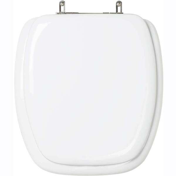 Tampa De Vaso Almofadada Luxo Loren One Branco P/ Lorenzetti