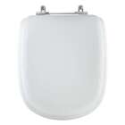 Tampa De Vaso Almofadada Paris Branco Para Bacia Ideal Standa