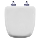 Tampa De Vaso Almofadado Com Amortecedor Fit Branco Para Baci