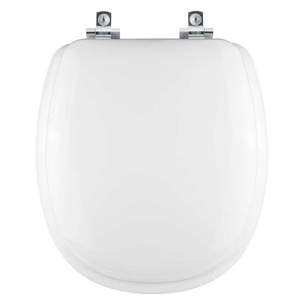 Tampa De Vaso Almofadado Soft Close Aspen Branco Para Bacia D