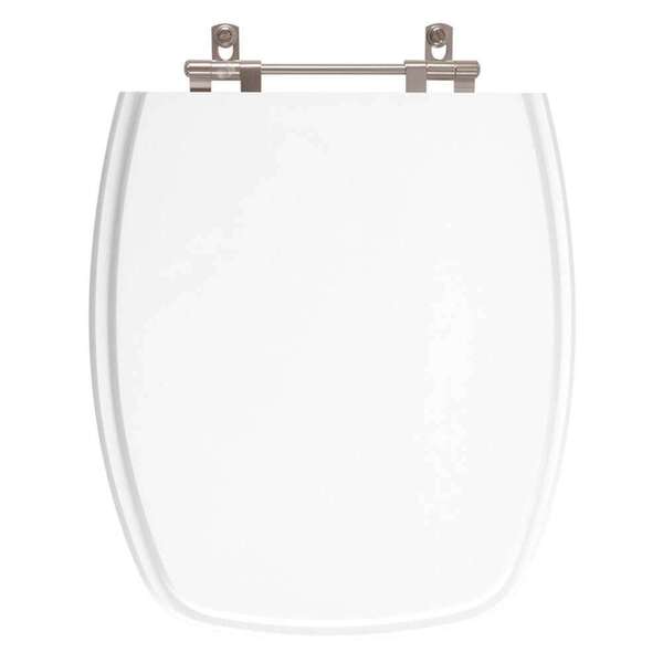 Tampa De Vaso Amarilis Branco Para Bacia Fiori 6lpf