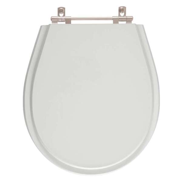 Tampa De Vaso Aries Cinza Claro Para Bacia Eternit 6lpf