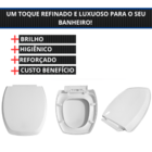 Tampa De Vaso Assento Sanitário Tr Para Bacia Anturius Luzart