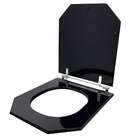 Tampa De Vaso Atrium Preto Para Bacia Incepa