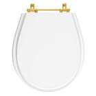 Tampa De Vaso Avalon Branco Para Bacia Ideal Standard Com Fer