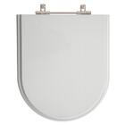 Tampa De Vaso Belle Epoque Cinza Real Para Bacia Deca