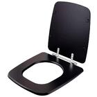 Tampa De Vaso Boss Matte Black Preto Fosco Para Bacia Incepa