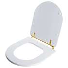 Tampa De Vaso Calypso Branco Para Bacia Incepa Com Ferragem D