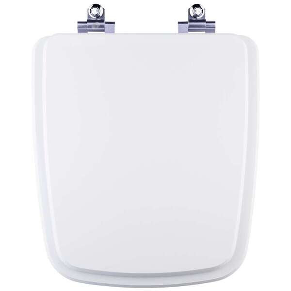 Tampa De Vaso Com Amortecedor Clean Branco Para Bacia Deca