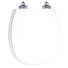 Tampa De Vaso Com Amortecedor Fast Branco Para Bacia Deca