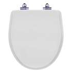 Tampa De Vaso Com Amortecedor Laura Branco Para Bacia Roca