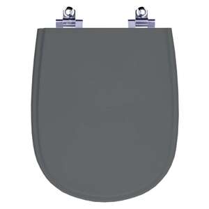 Foto de Tampa De Vaso Com Amortecedor Paris Cinza Quartzo Ideal Std