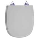 Tampa De Vaso Com Amortecedor Sabatini Cinza Claro Para Icasa