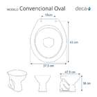 Tampa De Vaso Decorada Golfinhos P/ Bacia Deca