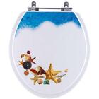 Tampa De Vaso Decorado Fundo Do Mar Azalea Para Bacia Celite