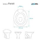 Tampa De Vaso Decorado Golfinhos Parati Para Bacia Logasa 6lp