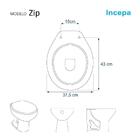 Tampa De Vaso Decorado Golfinhos Zip Para Bacia Incepa Univer