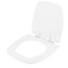 Tampa De Vaso Em Mdf Like Branco Para Bacia Celite