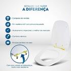 Tampa De Vaso Laqueado Monte Carlo Amendoa Para Bacia Deca Co