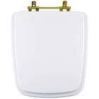 Tampa De Vaso Laqueado Suite Branco Para Bacia Incepa Com Fer