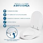 Tampa De Vaso Link Branco Para Bacia Deca 6lpf