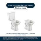 Tampa De Vaso Mariana Branco Para Bacia Icasa 6lpf