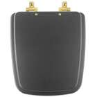 Tampa De Vaso Mdf Com Amortecedor Boss Onix (preto Fosco) Par