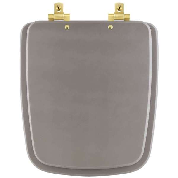 Tampa De Vaso Mdf Com Amortecedor Boss Stone (cinza Fosco) Pa