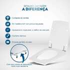 Tampa De Vaso Nuage Shell Para Bacia Incepa