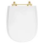 Tampa De Vaso Paris Branco Para Bacia Ideal Standard Com Ferr