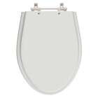 Tampa De Vaso Poliéster Alpinia Cinza Claro Para Bacia Fiori