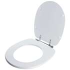 Tampa De Vaso Poliéster Aspen Branco Para Bacia Deca 6lpf