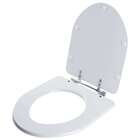 Tampa De Vaso Poliéster Atena Branco Para Bacia Hervy 6lpf