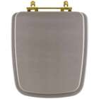 Tampa De Vaso Poliester Boss Gris Para Bacia Incepa Com Ferra