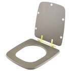 Tampa De Vaso Poliester Boss Gris Para Bacia Incepa Com Ferra