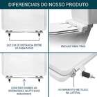 Tampa De Vaso Poliéster Calypso Branco Para Bacia Incepa