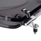 Tampa De Vaso Poliéster Carrara Fumê Translúcido Para Louça D