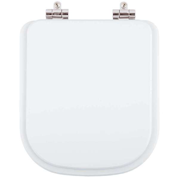 Tampa De Vaso Poliester Com Amortecedor Gap Branco Para Bacia