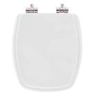 Tampa De Vaso Poliester Com Amortecedor Stylus Branco Para Ba