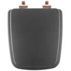 Tampa De Vaso Poliéster Com Fechamento Lento Boss Onix (preto