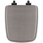 Tampa De Vaso Poliéster Com Fechamento Lento Boss Stone (cinz