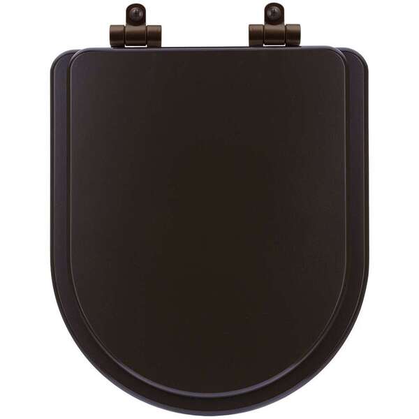 Tampa De Vaso Poliéster Com Fechamento Lento Link/lk Marrom F