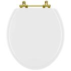 Tampa De Vaso Poliéster Convencional Branco Para Bacia Ideal