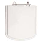 Tampa De Vaso Poliéster Dama Senso Branco Para Bacia Roca 6lpf