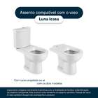 Tampa De Vaso Poliéster Decorada Borboleta Luna Preto Para Lo