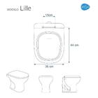 Tampa De Vaso Poliéster Decorada Golfinho E Conchas Lille Par